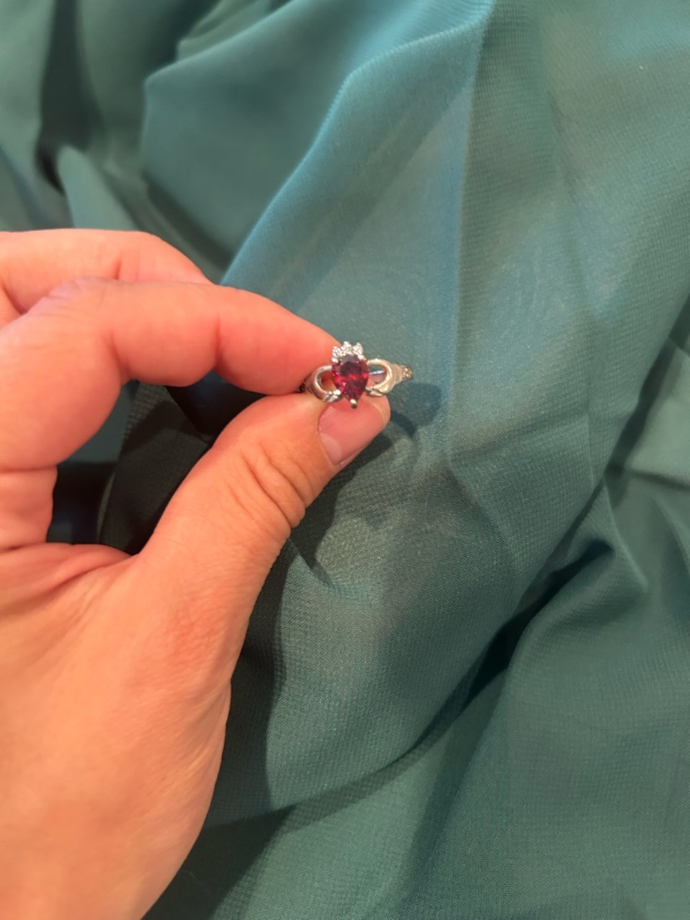 Ruby Red Costume Ring